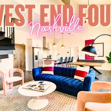 Apartment West End 4 Bd L 4bath Walk To Bars-close To Broadway