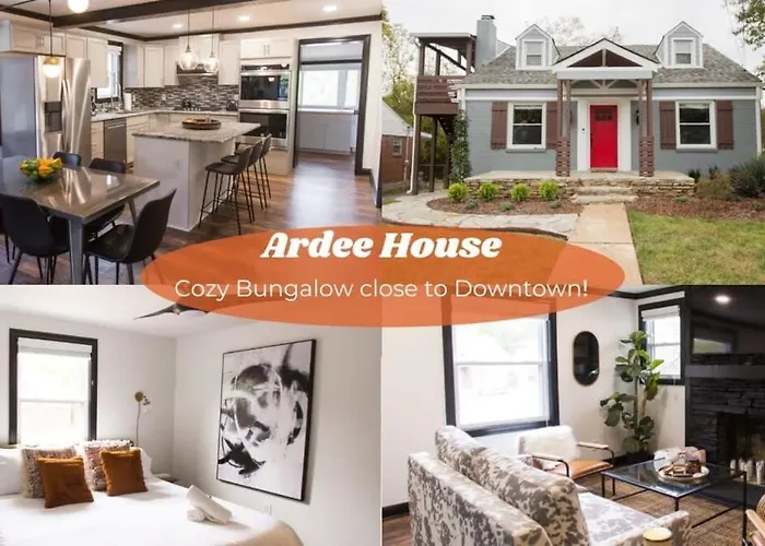 Cozy Bungalow Close To Opry & Downtown Large Deck