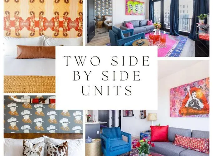 2 Side By Side Units, The Honky Tonk Party Pads, Parking Gym Pool
