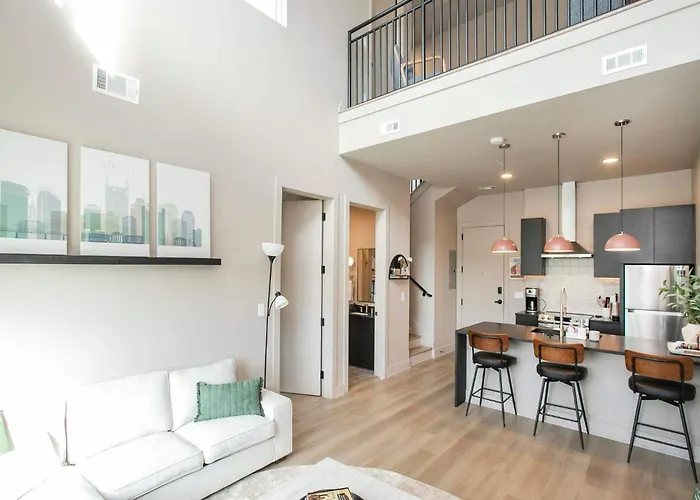 Chic 2Br Apt With Loft In East Nash Sleeps 6