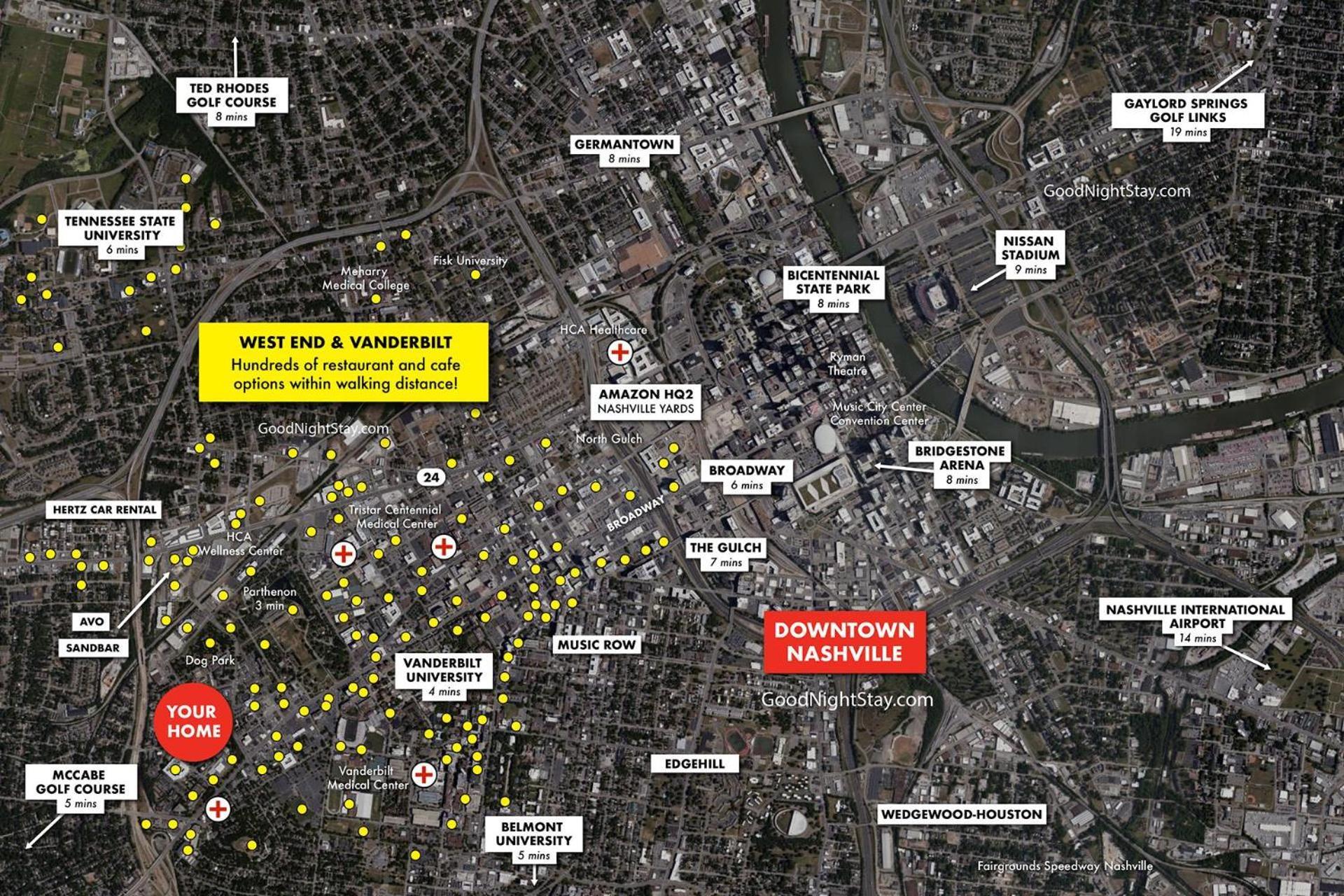 Lofts At 30th - Urban Sky - Mins To Broadway Holiday home Nashville