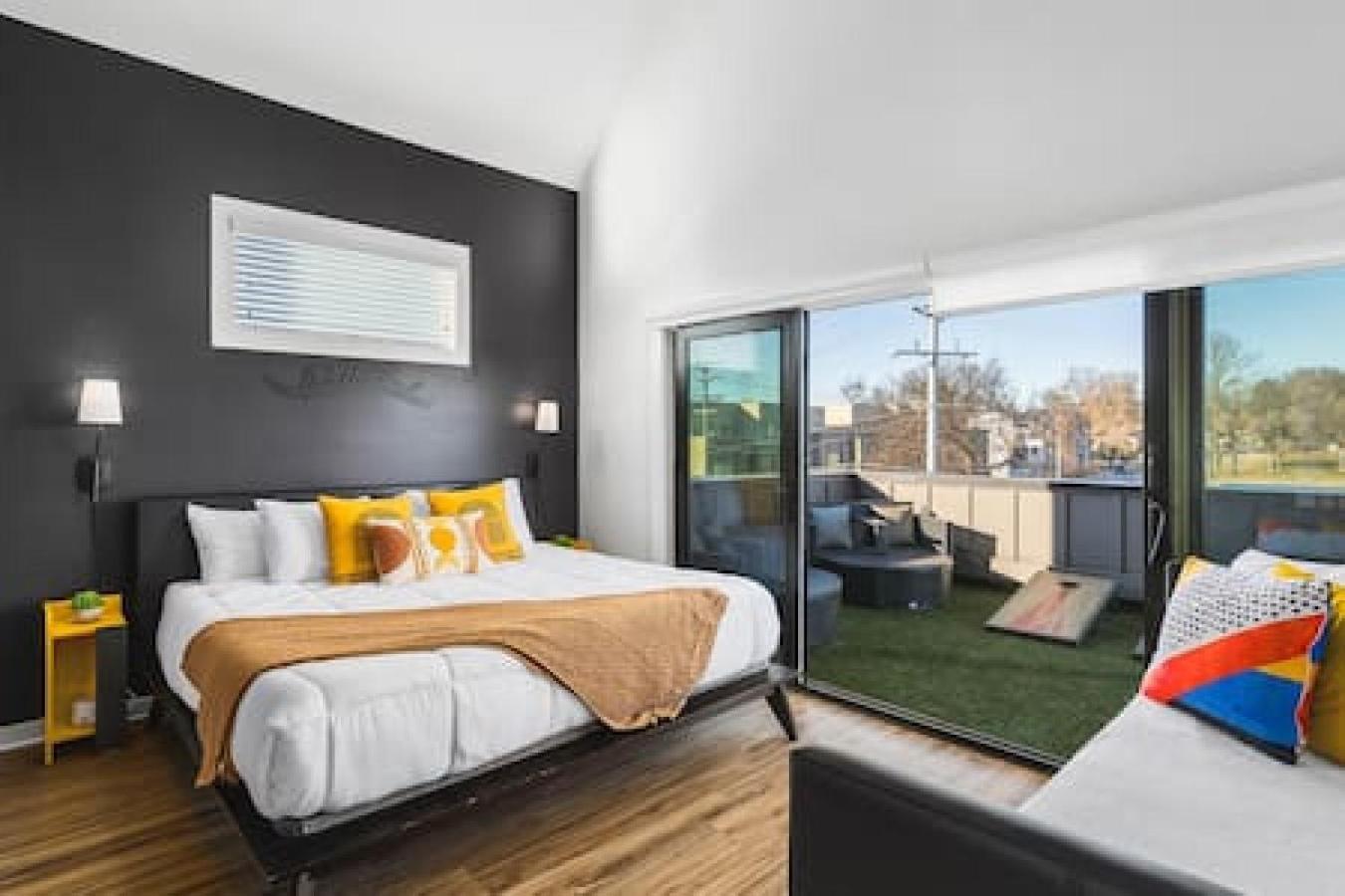 Modern With Large Patio Rooftop Deck And Garage