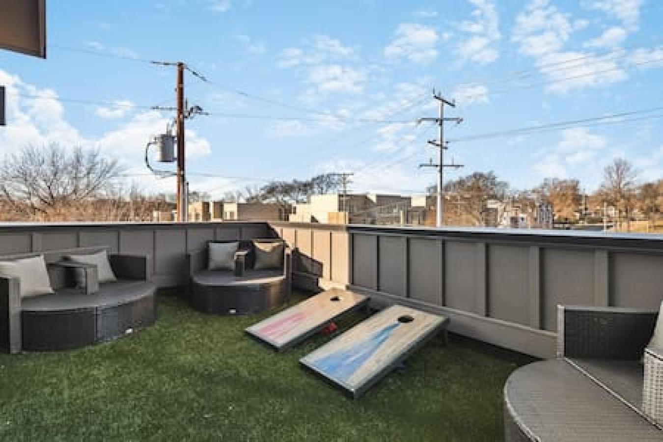 Modern With Large Patio Rooftop Deck And Garage *