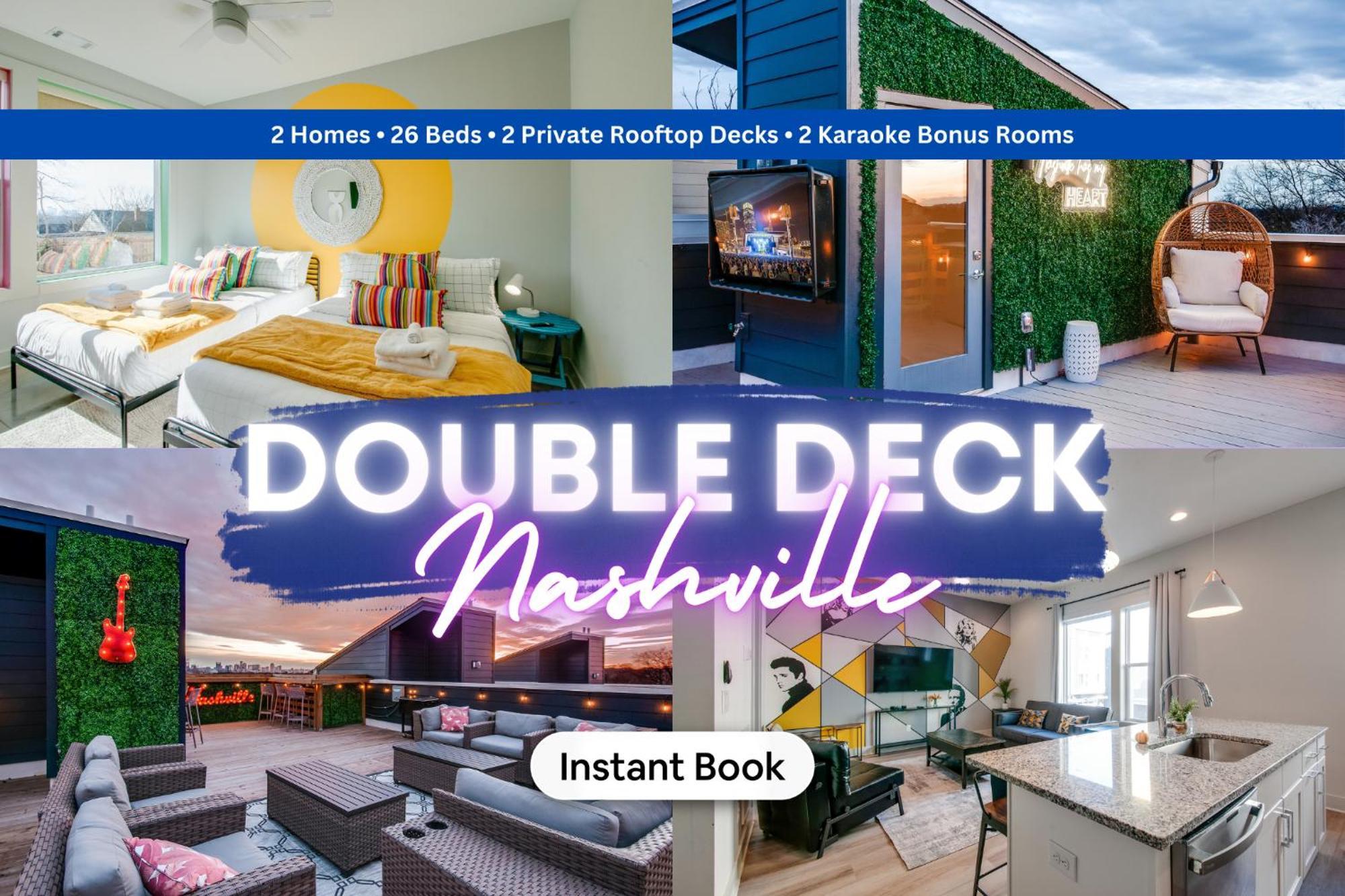 East Nash Double - 26 Beds Fast * Nashville
