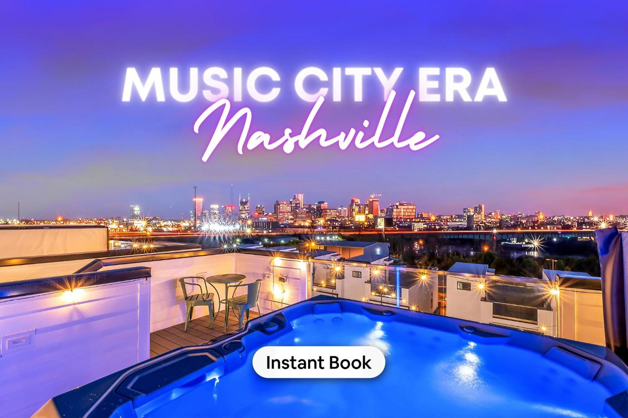 Holiday home New Nash Eras - Rooftop Decks With Hot Tub - 15 Beds Nashville