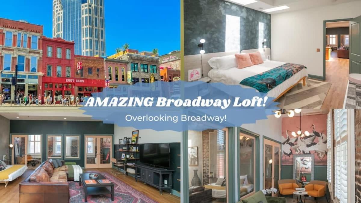 Broadway Penthouse Above Live Music & Bars Holiday home Nashville