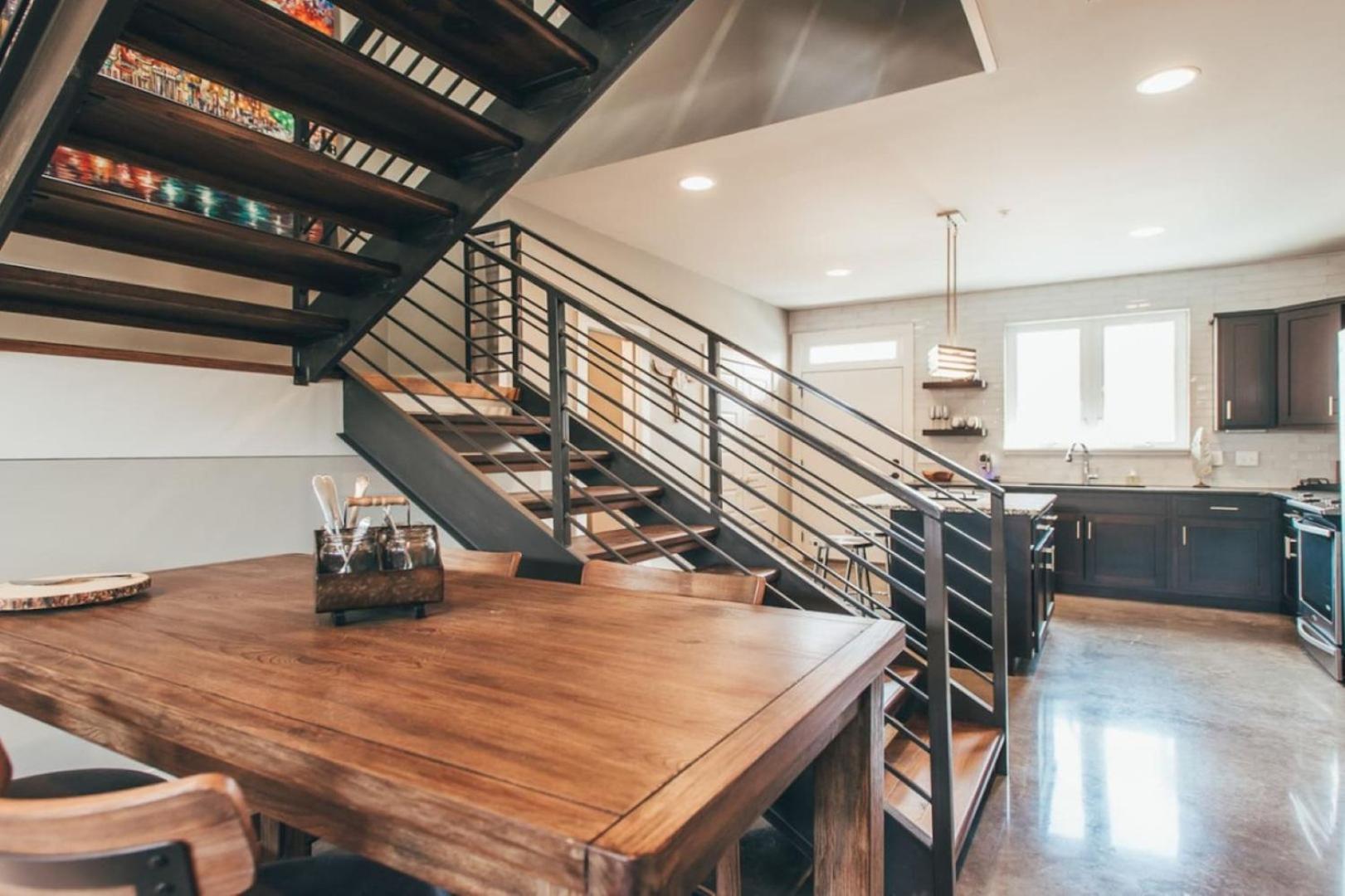 Rooftop Deck Modern Finishes With Charm Holiday home Nashville