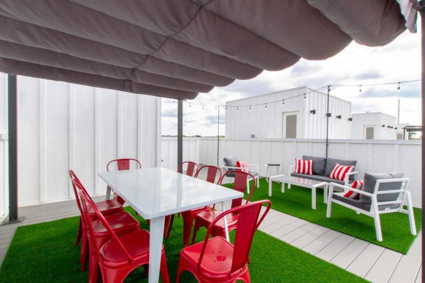 Rooftop Skyline Views With Ping Pong