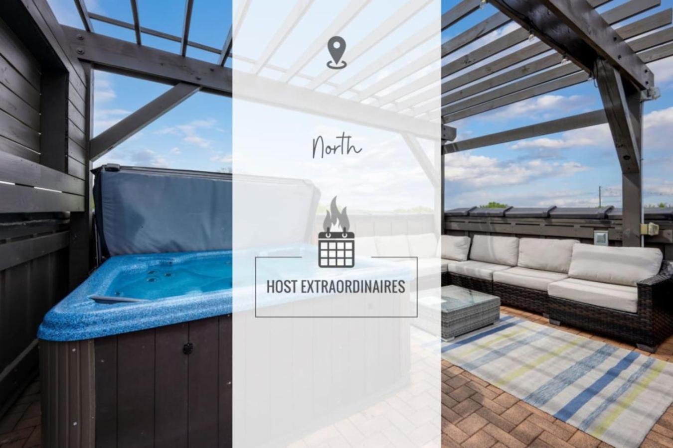 Blue Horizon - Hot Tub - Dual Rooftop Balconies Holiday home *