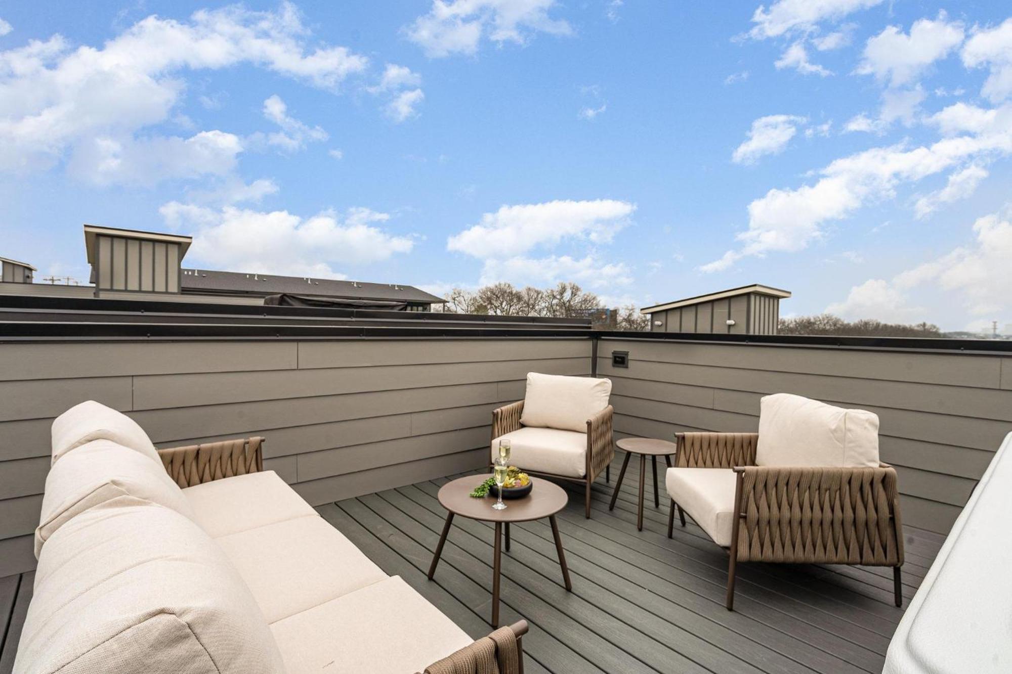 Aerie-rooftop Patio & Spa-mins To Ted Rhodes Golf Holiday home Nashville