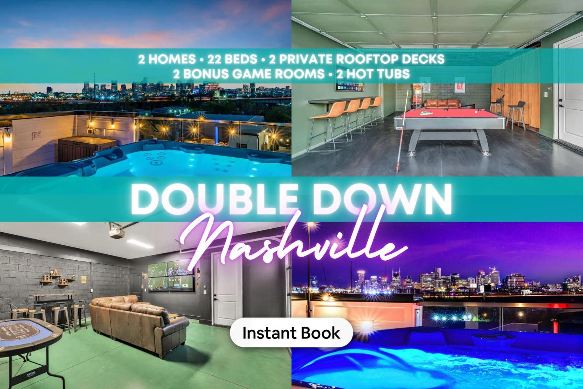 2 Hot Tubs Karaoke Game Downtown Holiday home *