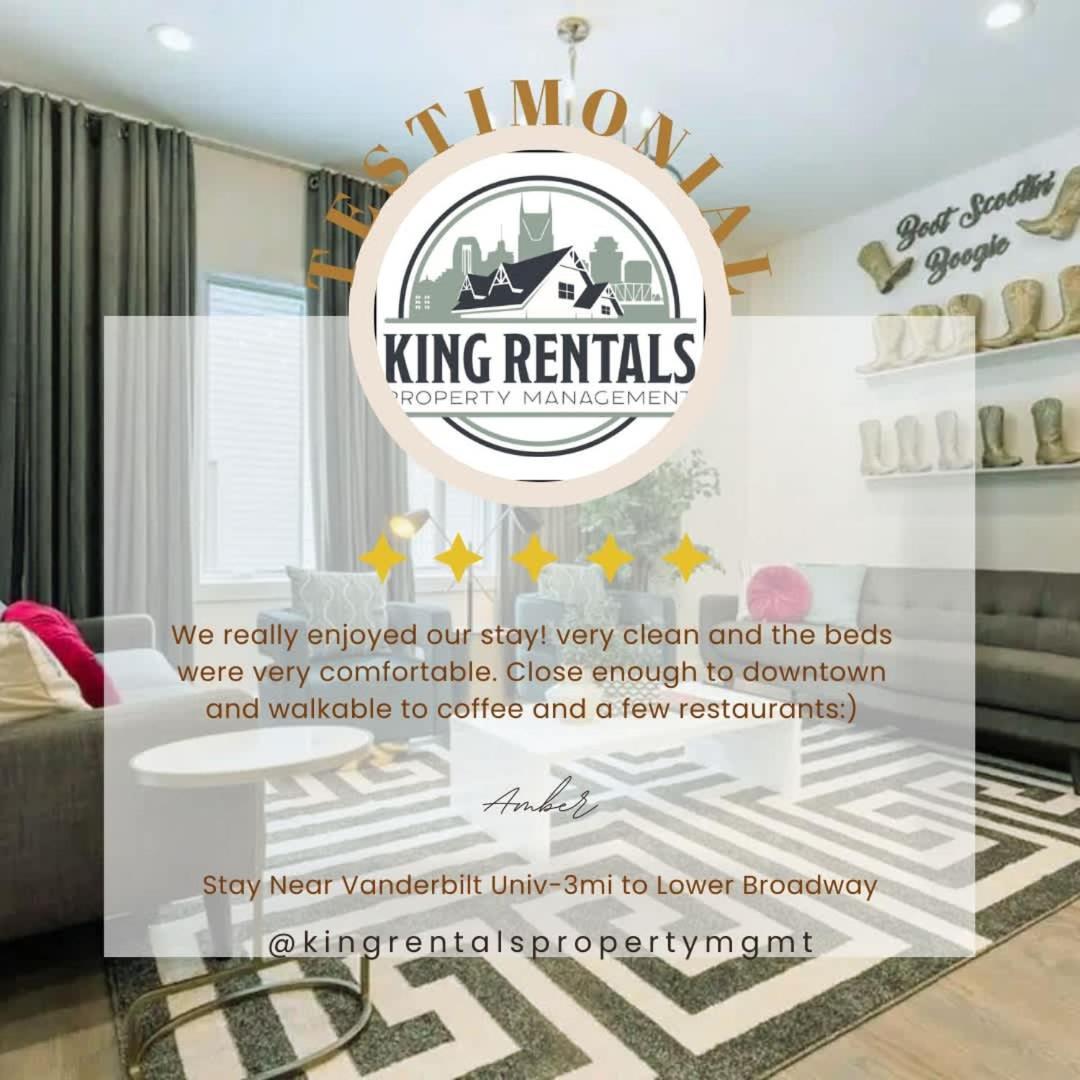 Holiday home King Bed - Parking - 3 Miles To Lower Broadway