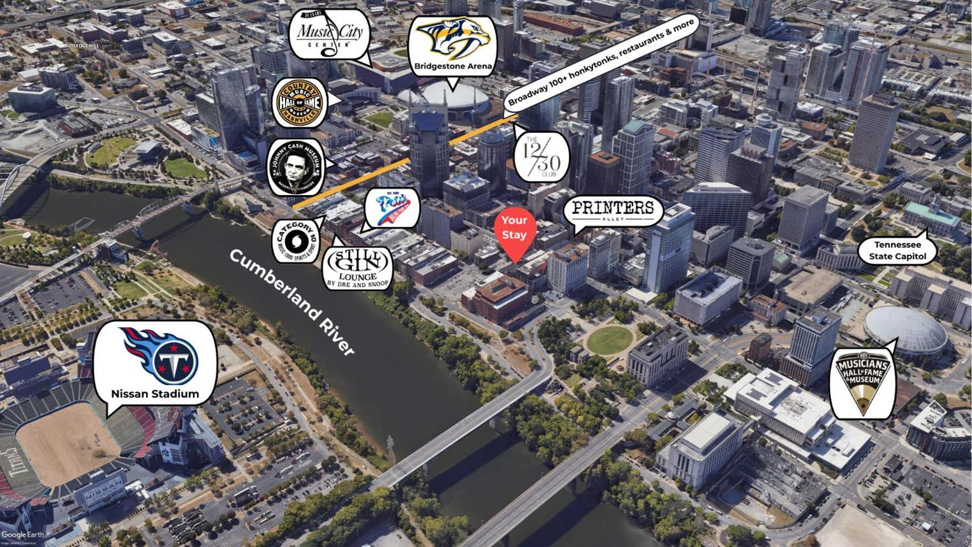 Jamloft - Printers Alley - Walk To Broadway *