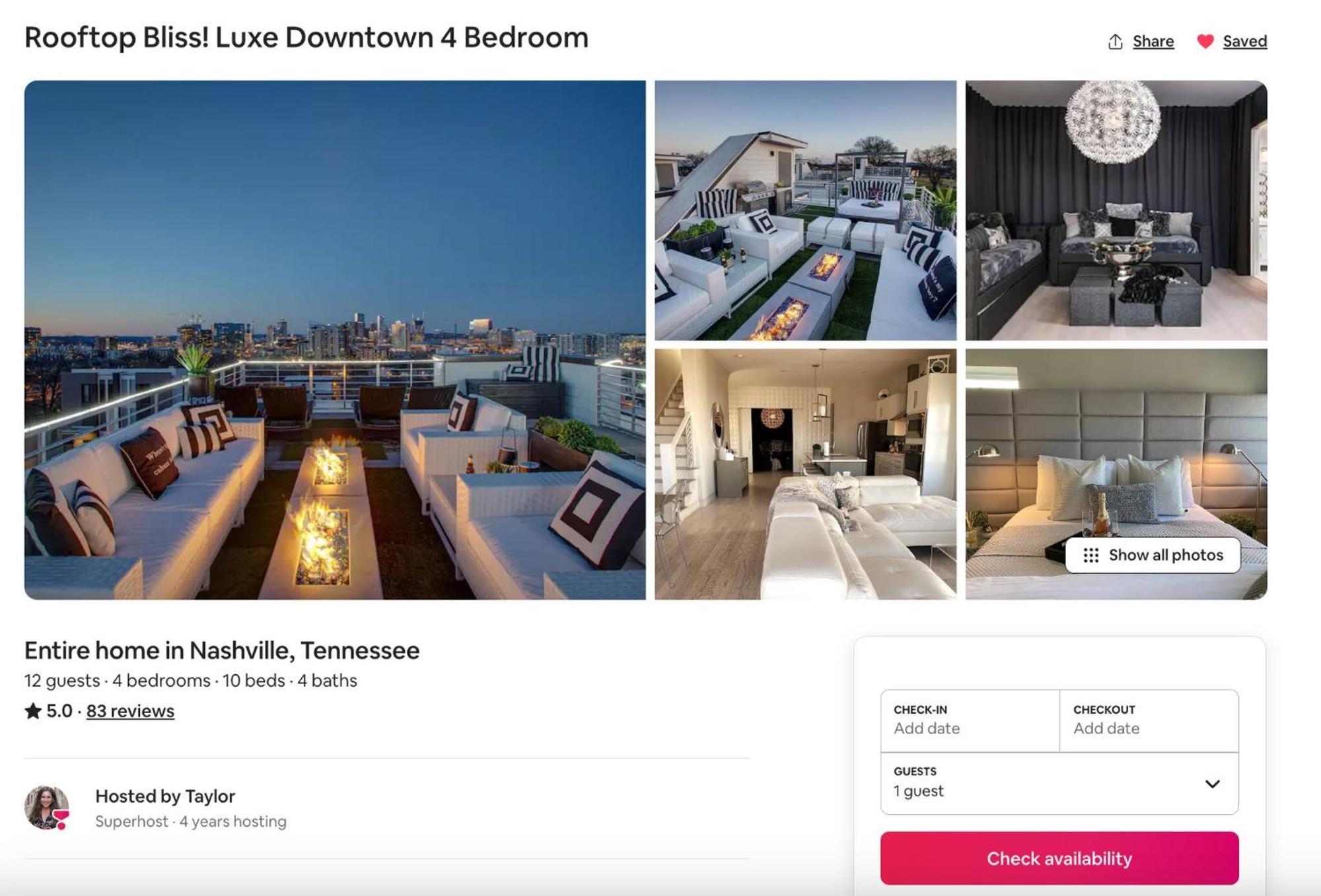 Stella | Downtown Gulch | 7 Min Drive To Broadway! Holiday home Nashville