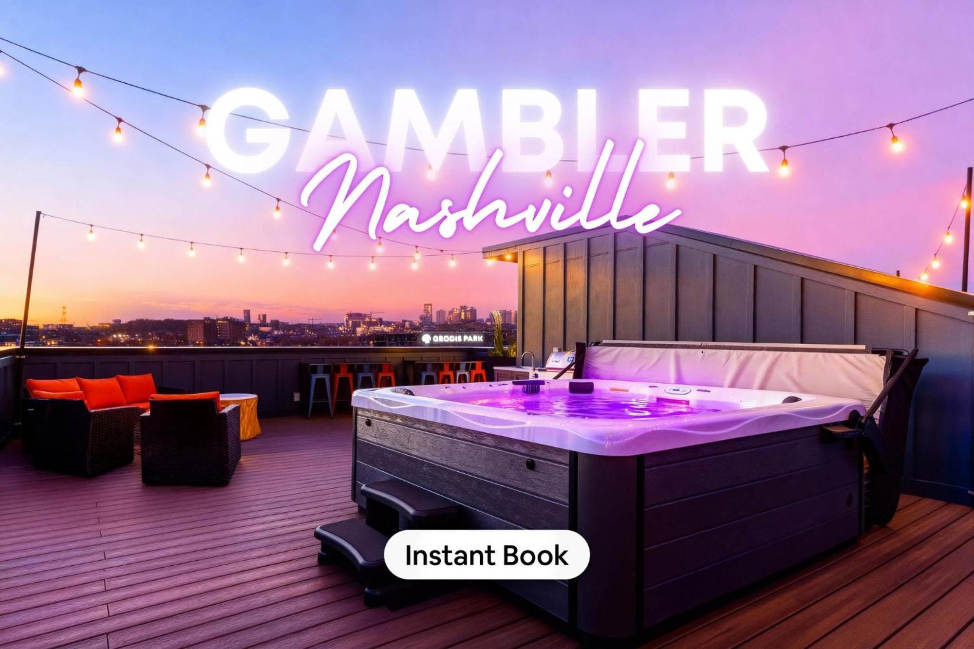 Hot Tub Poker Pool Table & Rooftop Mls View *