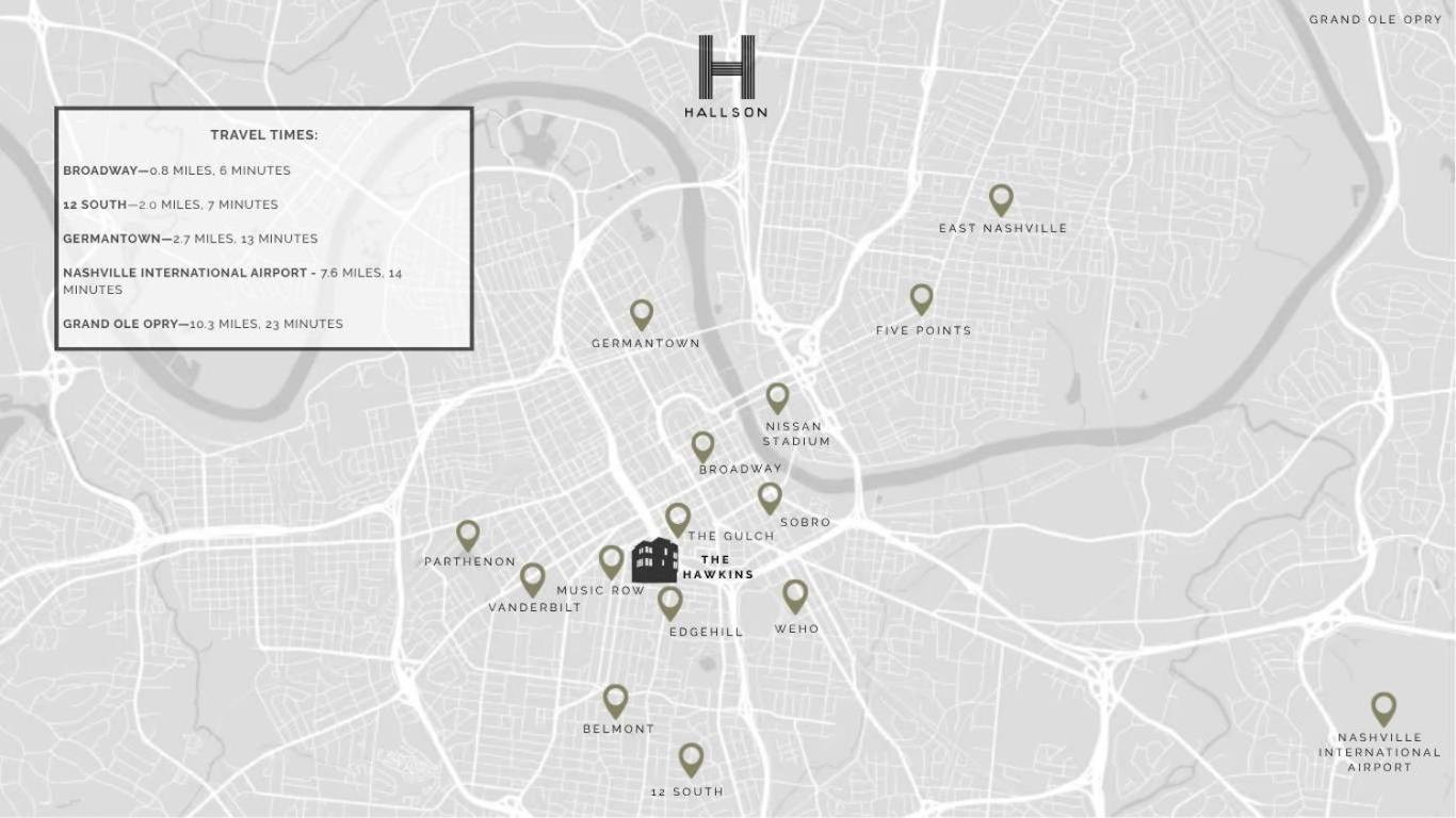 The Hawkins House - Walk To Gulch, Rooftop Views! Holiday home Nashville