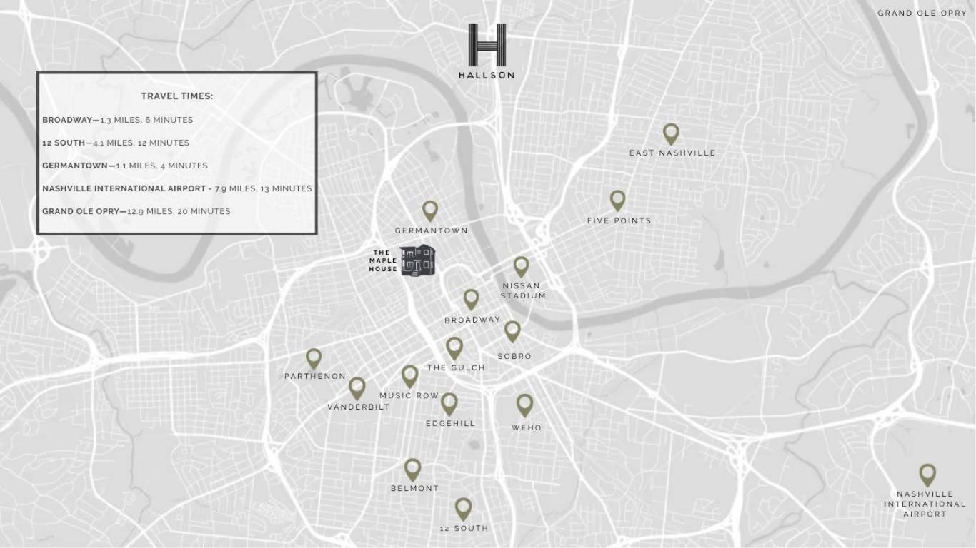 The Maple House - Huge Backyard & Mins To Broadway Nashville