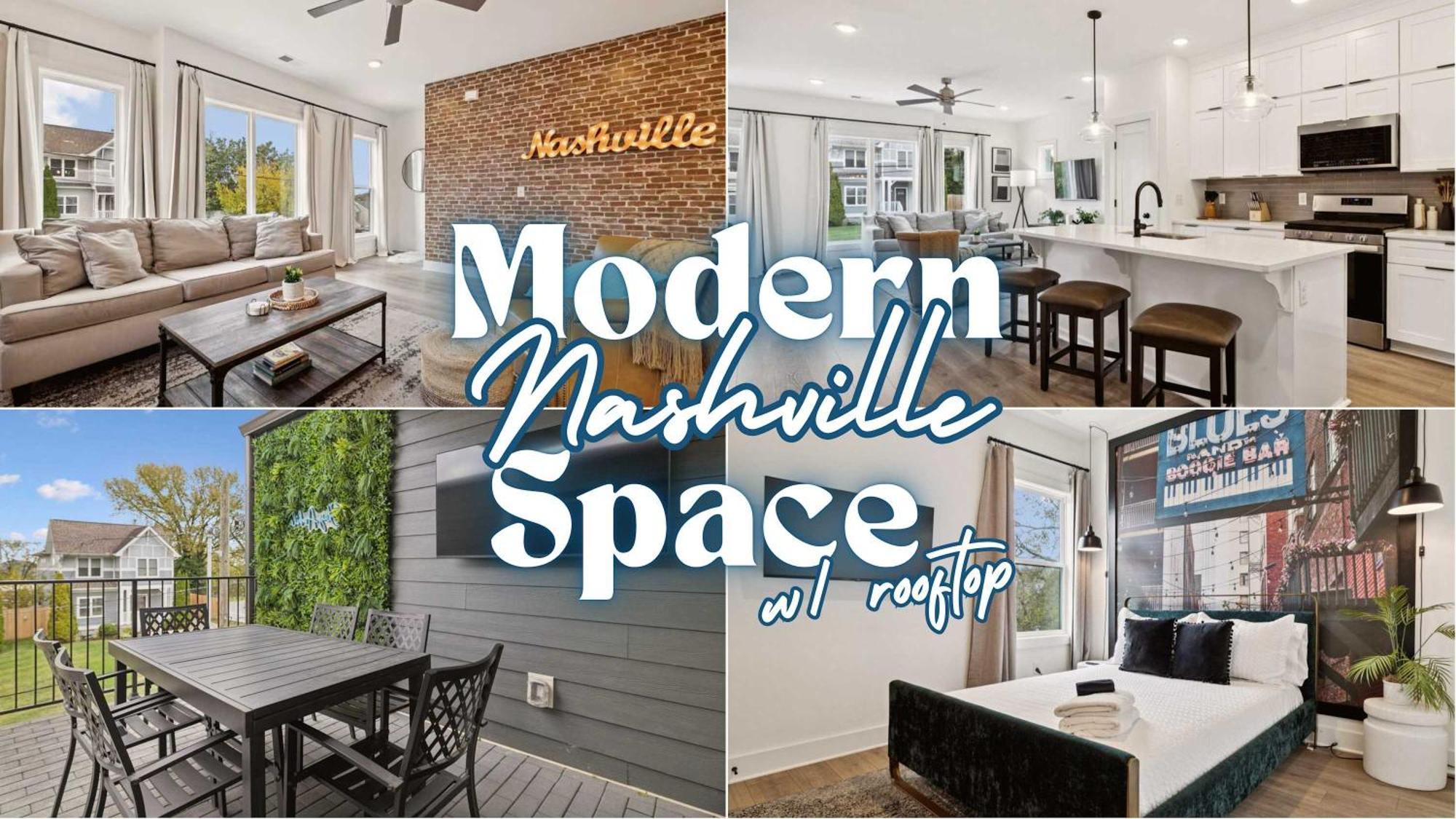 Holiday home New Nash Modern Luxurious Space W Rooftop Views Nashville