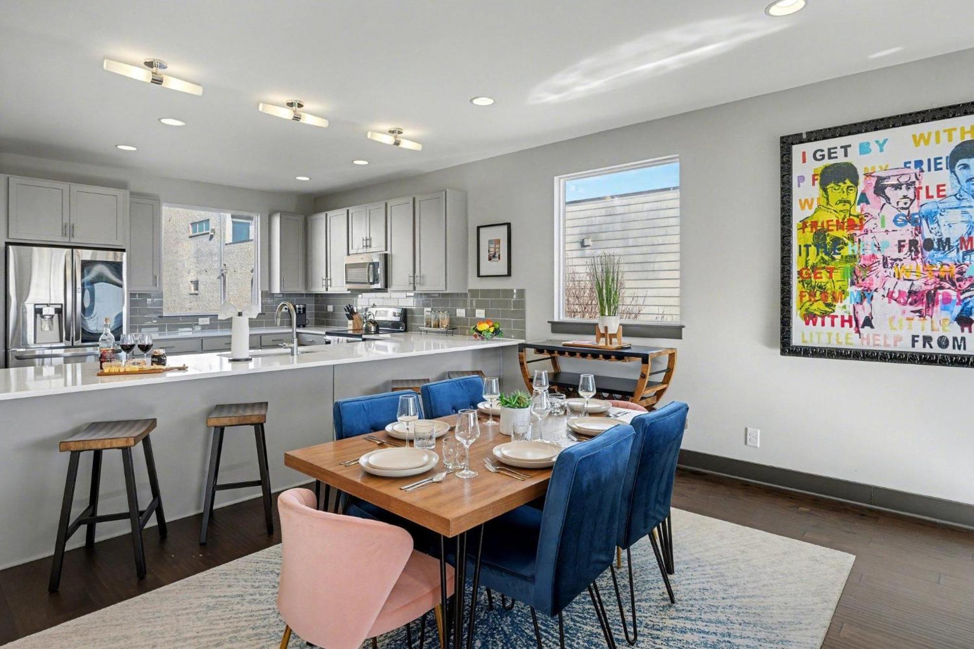 Skyline View-patio & Fire Pit-mins To Germantown Holiday home *