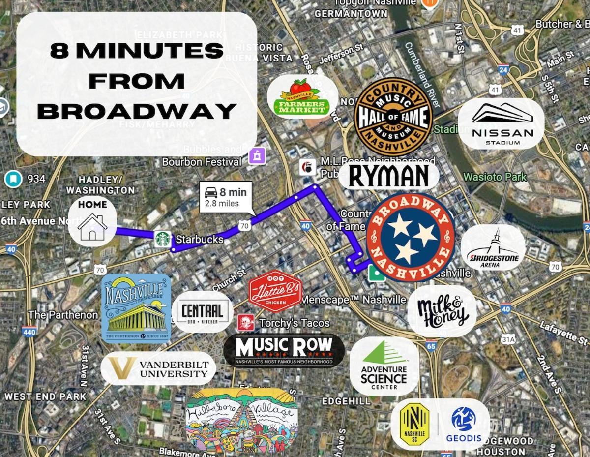 Peaceful Retreat - Views, Close To Broadway Nashville