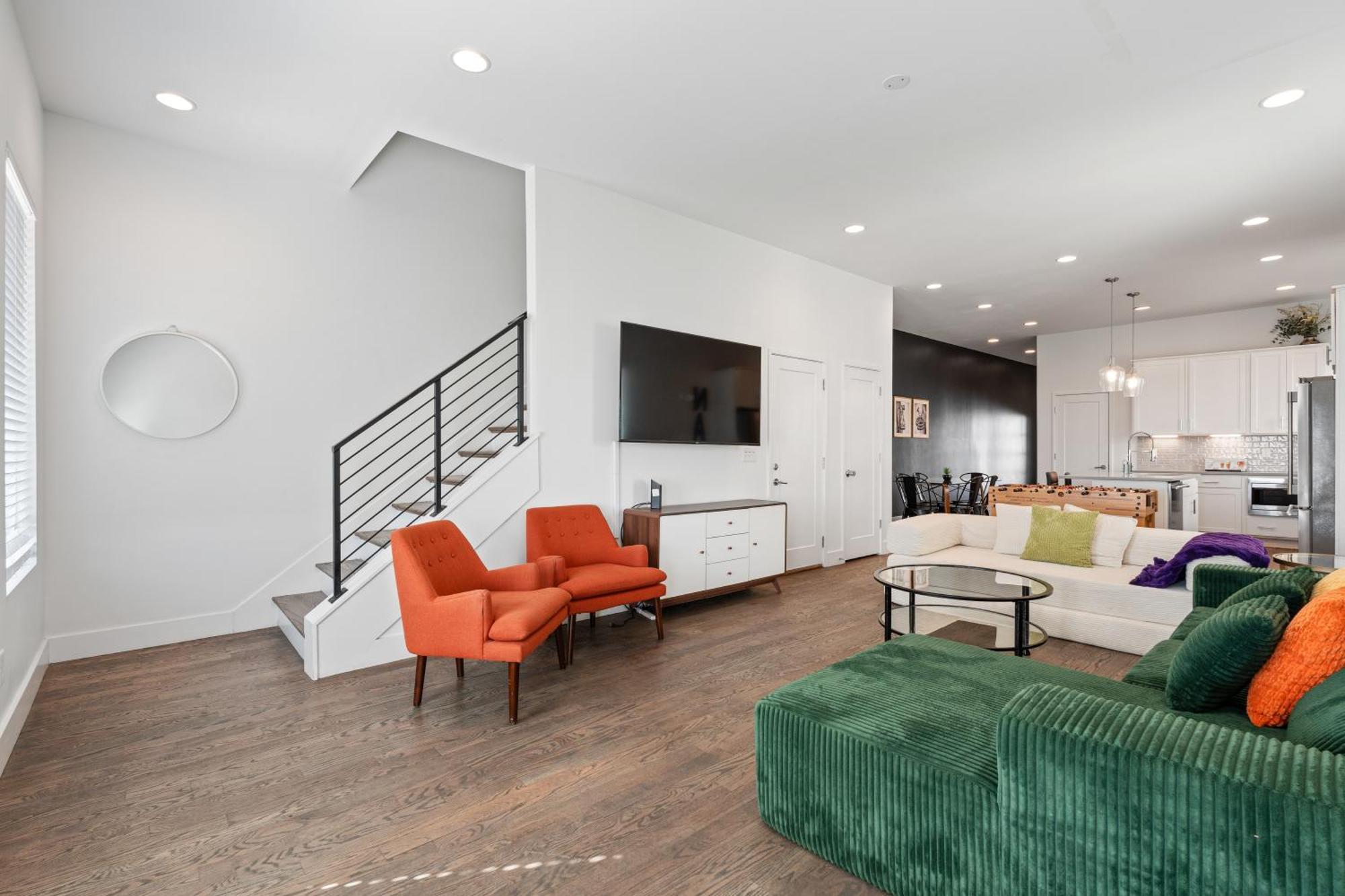 Balcony Bar, Grill & Firepit With A View And Sleeps 16 Only 8 To Broadway * Nashville
