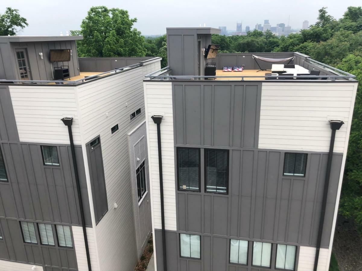 2 Rooftops Movie Theater 20 Guests - Luxury Downtown Views 2 Miles From Broadway Nashville