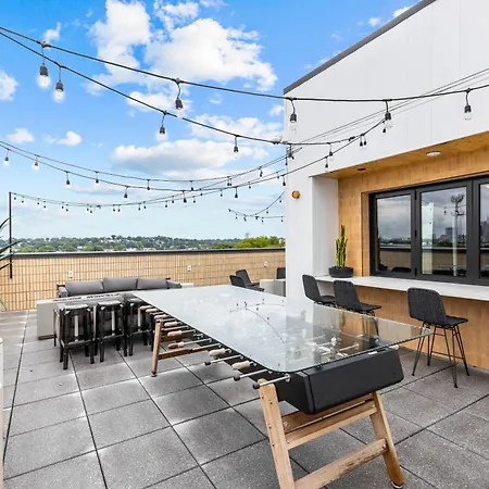 Legacy Nashville-skyline Views-1 Mile To Broadway-free Private Parking *