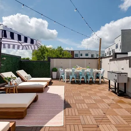 Holiday home The Harper House - Beautifully Designed, Rooftop Nashville