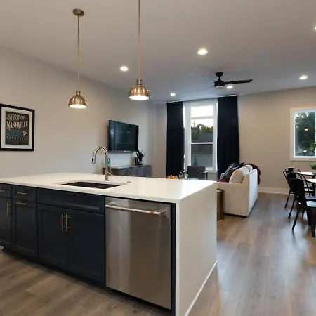 Large Royal Townhome Beautiful Design And Rooftop * Nashville