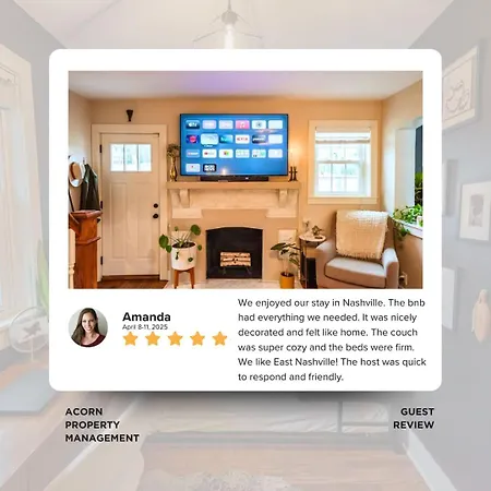 Cozy East Nash W Big Yard Holiday home