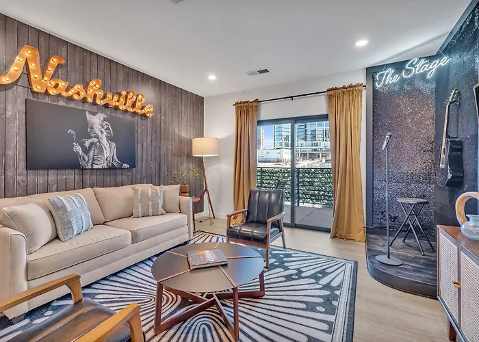 The Stage In Downtown Nashville By Nautical Properties