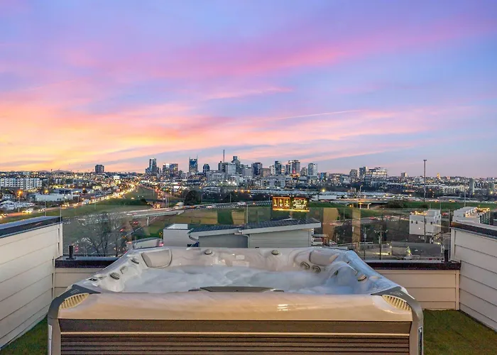 Luxe-High Note-Rooftop Hot Tub-3 Mins To Broadway
