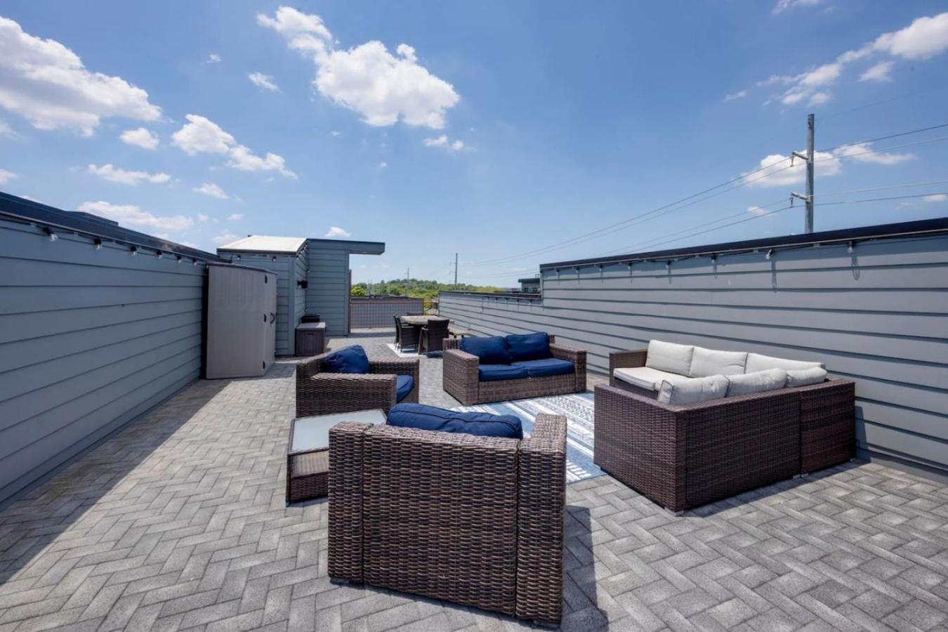 Nashvista Townhome Downtown Views 10 Comfy Beds