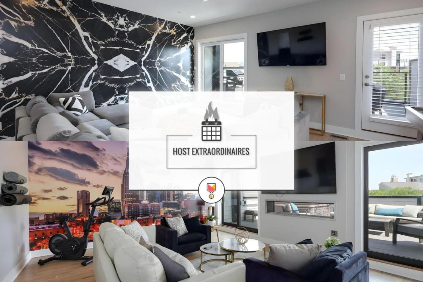 Two Townhomes- Rooftop Lounges- Hot Tub- Game * Nashville