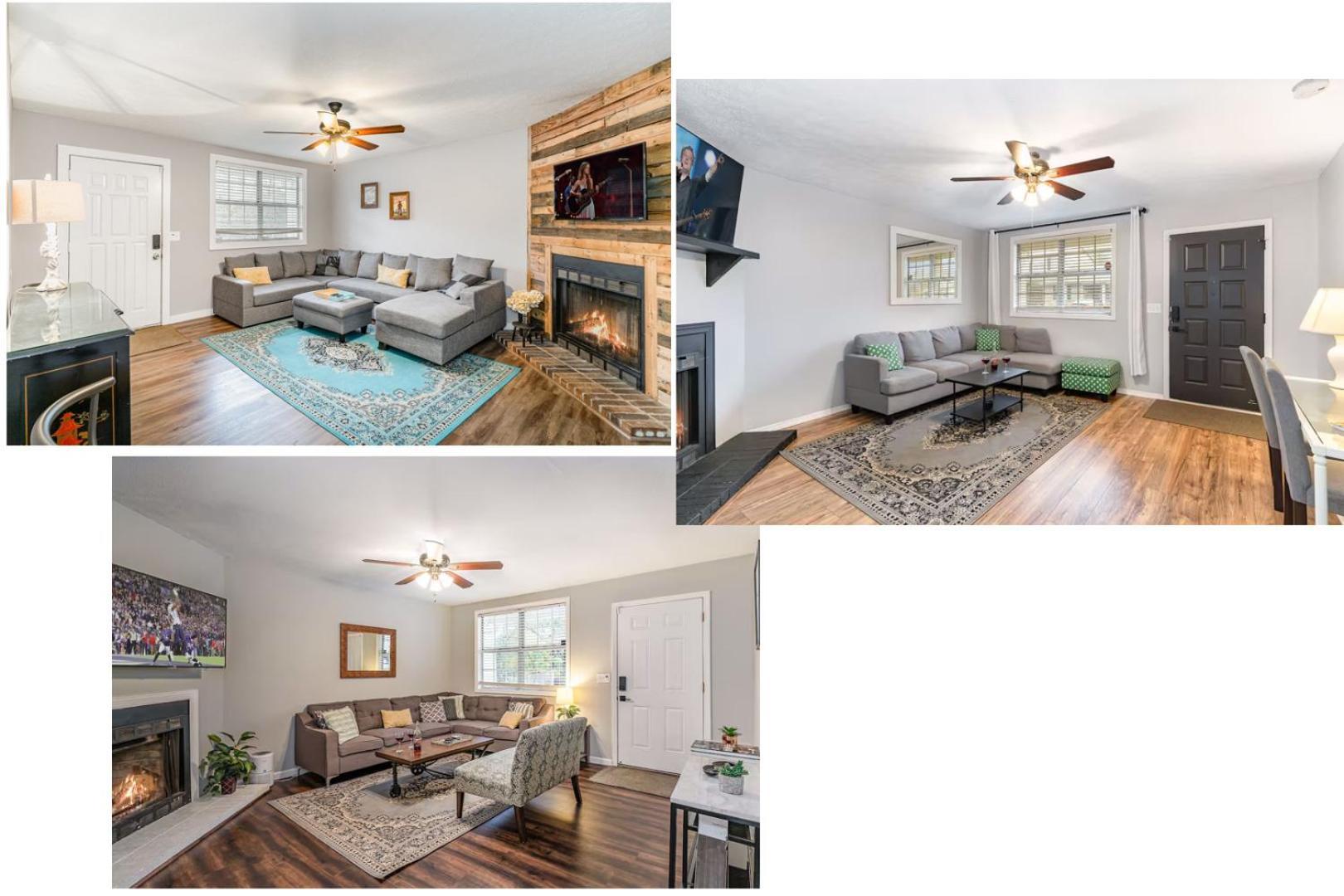 Apartment 3 Units - Sleeps 24 - Mins To Downtown And Airport *